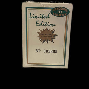 vintage limited edition No 005865 Handsome Henry Gant racing trading cards NOS